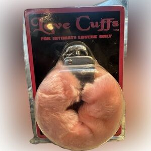 NWT! Pink Fuzzy Handcuffs